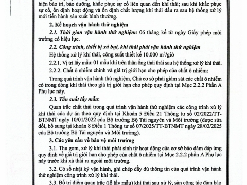 Giấy phép môi trường