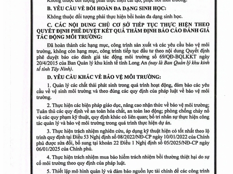 Giấy phép môi trường