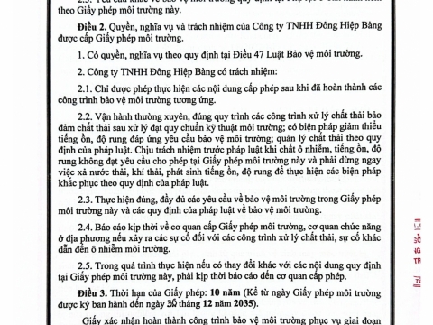 Giấy phép môi trường