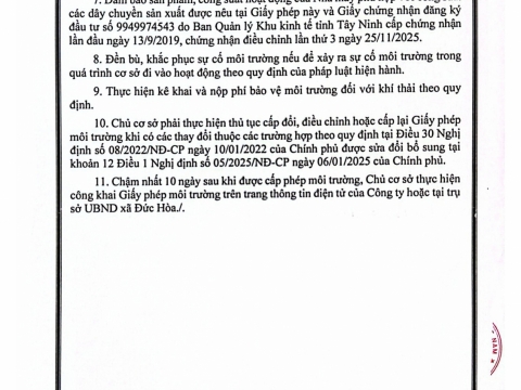 Giấy phép môi trường