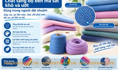 Chất tăng độ bền ma sát khô và ướt